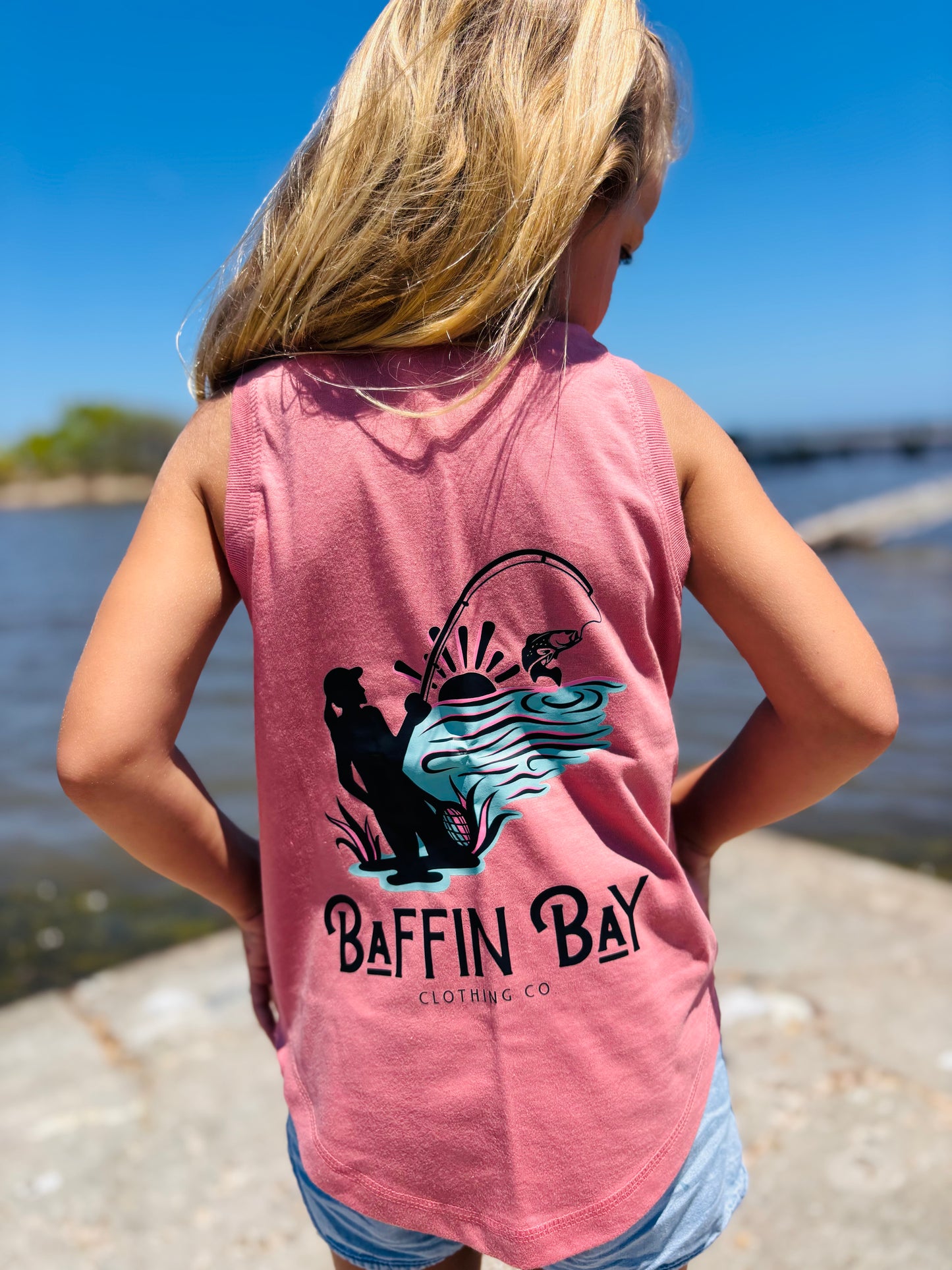 Girl Mauve Sunset T-shirt