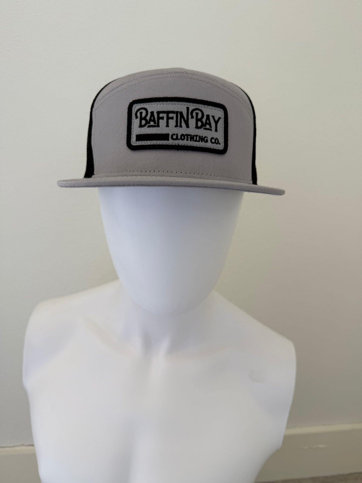 Grey & Black Baffin Patch Cap