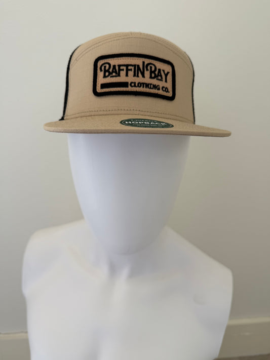 Tan & Black Baffin Patch Cap