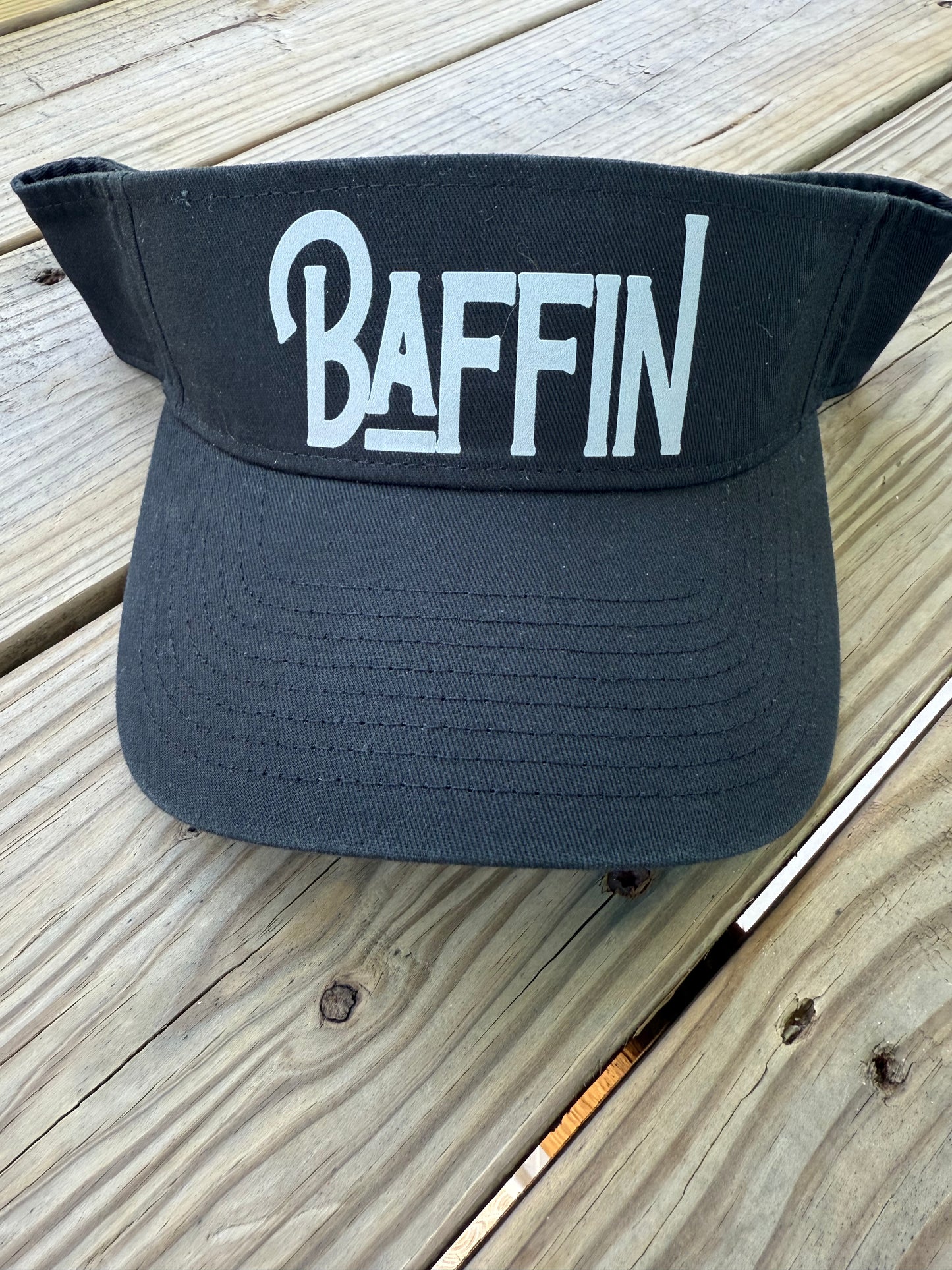 Black and Grey Visor