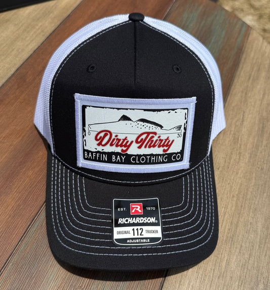 Black in White DT Hat