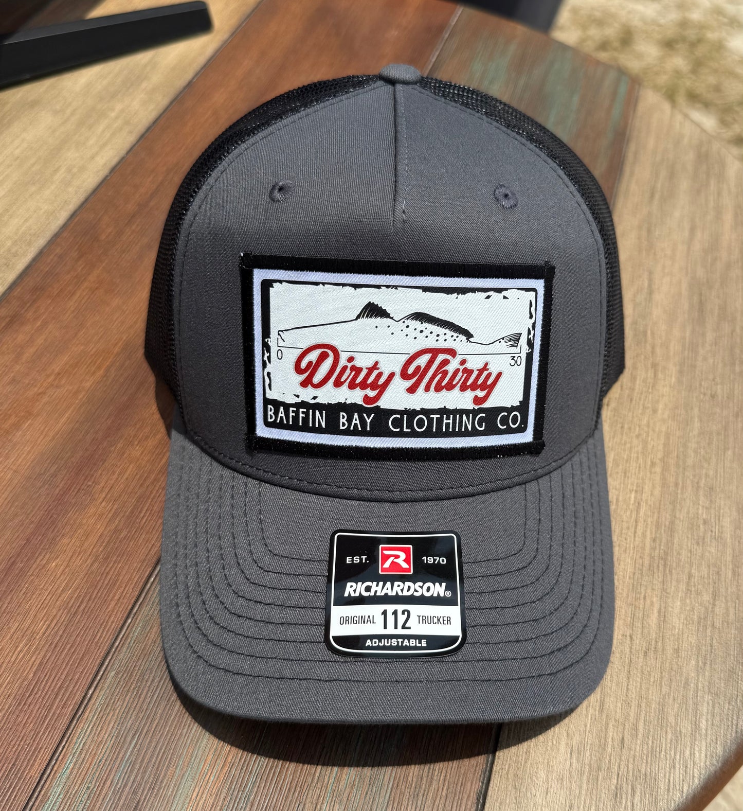 Gray in Black DT Hat