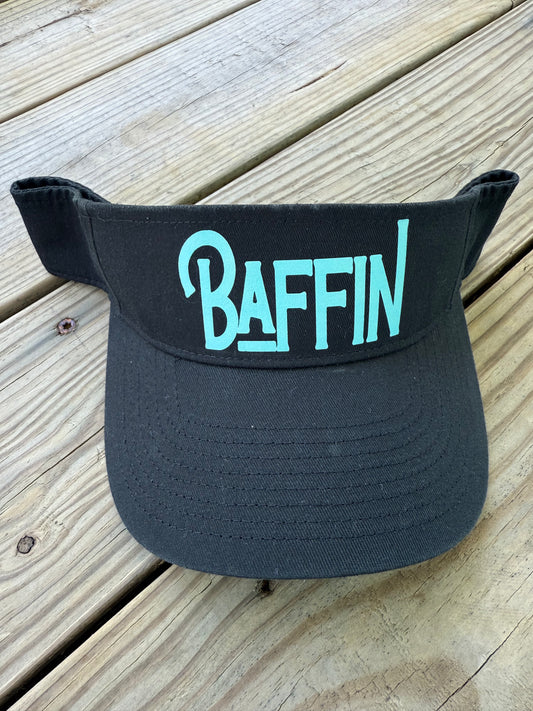 Black and Aqua Visor
