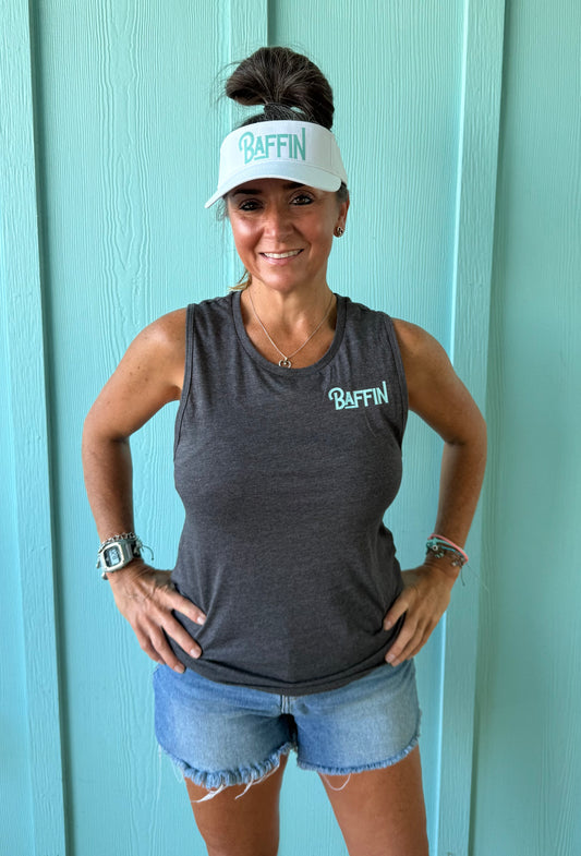 Lady Baffin Texas Seafoam/Pink Design Dark Soft Tank