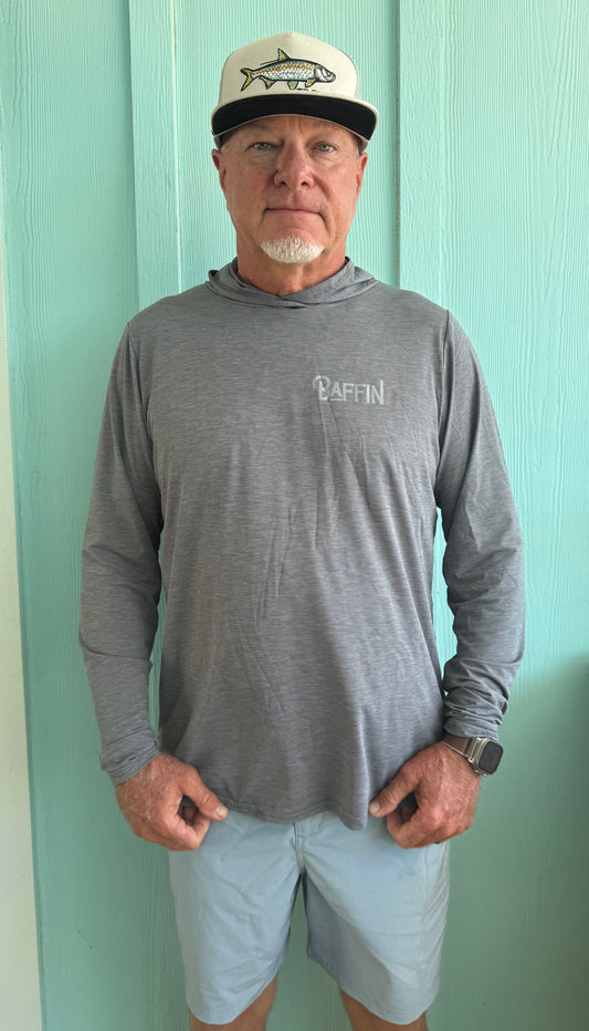 Men's Performance Grey Hoody
